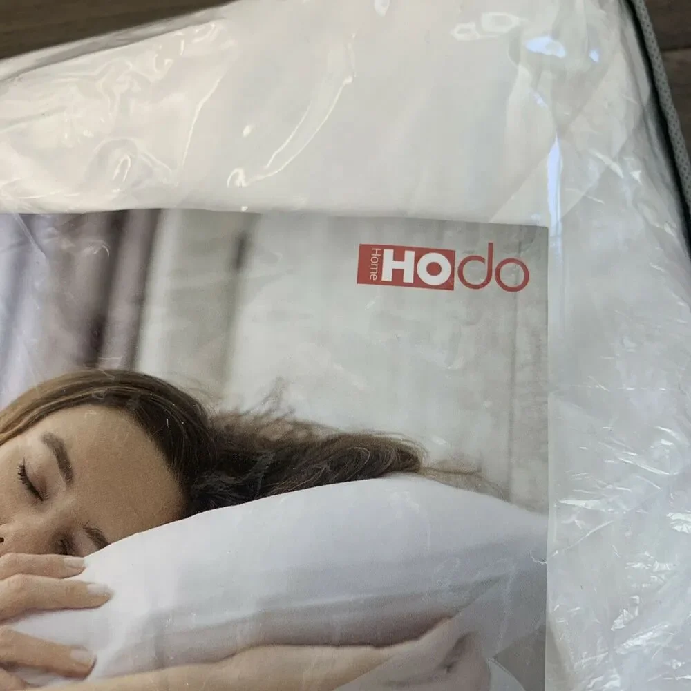 HOdo Home Bedding Pinched Pleated Duvet Cover - White King Bedding Sets